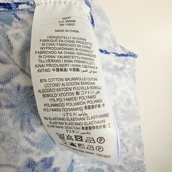 Boden Womens Dawn Sky Floret Bloom Sweater Sz XS Whimsical Cottagecore Crewneck - Picture 8 of 9